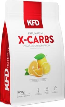KFD X-Carbs 1000 г Premium X-Carbs от KFD Nutrition – это смесь качественных углеводов, а именно мальтодекстрина, декстрозы и воскового кукурузного крахмала. Подобное сочетание способствует равномерному всасыванию углеводов, что помогает оставаться энергетически заряженным на протяжении всей тренировочной сессии. В составе данного комплекса нет ненужных примесей вроде красителей и консервантов. 

KFD Nutrition X-Carbs - это спортивный напиток, который содержит в себе смесь высококачественных углеводов (мальтодекстрина, декстрозы и крахмала восковой кукурузы) с разной скоростью усвоения. Такое сочетание угдеводов позволяет обеспечить организм долгой и постепенной энергетической подпиткой.