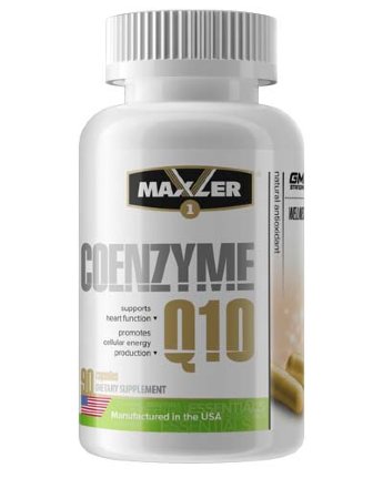 MAXLER USA Coenzyme Q10 90 кап Coenzyme Q10 – превосходная добавка к рациону являющаяся природным антиоксидантом, которая помогает повысить качество жизни, укрепить и оздоровить организм. Данный продукт успешно замедляет процессы старения, помогает в борьбе с лишним весом, гипертонией, предотвращает почечную недостаточность и борется с хронической усталостью. Являясь важным источником энергии и отвечая за активность клеток сердца и тела, Coenzyme Q10 быстро улучшает общее самочувствие.