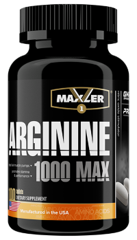 MAXLER USA Arginine 1000 MAX 100 таб