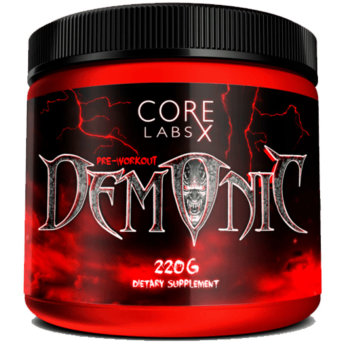 CORE LABS X Demonic (35 порций) Demonic от Core Labs X – это ультрасовременный предтреник, который направлен не только на стимуляцию умственной и физической работоспособности, но и повышение силы, выносливости, ускорение сжигания жира. 
