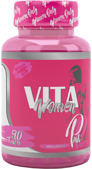 STEEL POWER Pink Power VitaWomen (90 таблеток) VITAWOMEN – витаминно-минеральная формула, разработанная для дам, ведущих активный образ жизни и заботящихся о своем здоровье. Содержит полный комплекс витаминов и минеральных веществ необходимых вашему организму, а так же гиалуроновую кислоту и экстракт зеленого чая для сохранения вашей красоты, молодости и тонуса.