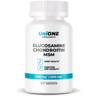 UniONE Glucosamine Chondroitin MSM 90 табл