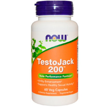 NOW TestoJack 200 (60 вегкапсул)* NOW TestoJack 200 60 caps
