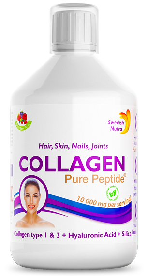 SWEDISH NUTRA Collagen 10000 mg 20 Day Supply 500мл Лесная ягода SWEDISH NUTRA Collagen 10000 mg 500мл Лесная ягода