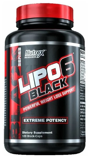 NUTREX Lipo-6 Black International 120 кап NUTREX Lipo-6 Black International 120 кап