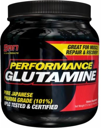 SAN Performance Glutamine (0,6кг) Performance Glutamine - формула на основе глютамина, наиболее распространенной аминокислоты в организме.
