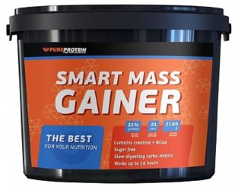 PureProtein Smart Mass Gainer (2,1 кг) Smart Mass Gainer - гейнер на сложных углеводах!