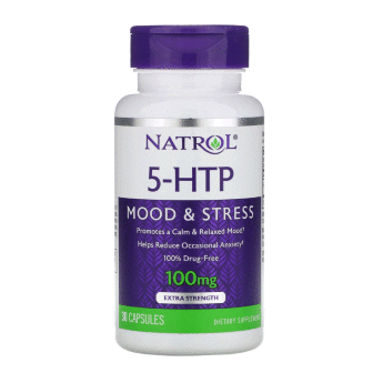 NATROL 5-HTP 100 mg  30 кап NATROL 5-HTP способствует поддержанию спокойного и расслабленного состояния и помогает сохранять позитивный взгляд на жизнь.