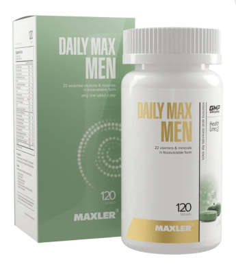 MAXLER USA Men Max Daily (120 таблеток) MAXLER USA Men Max Daily (120 таблеток)