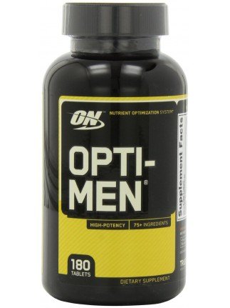 OPTIMUM NUTRITION Opti-Men (180 таблеток) Opti-Men от Optimum Nutrition это удивительный комплекс, специально для мужчин, содержащий в составе витамины, минералы, антиоксиданты, ферменты.