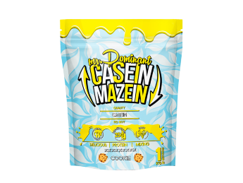 MR. DOMINANT Casein Mazein 1 кг Медленноусваиваемый протеин, получаемый из молока. Имеет полный аминокислотный профиль для построения и сохранения мышечной массы. Низкая калорийность и способность утолять чувство голода делают его незаменимым продуктом при похудении.