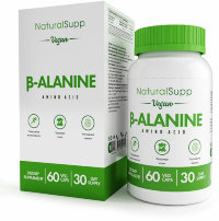 NATURALSUPP Vegan B-Alanine Бета-аланин 650мг (60 капсул)