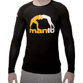 Рашгард Manto (manrash11) MANTO longsleeve rashguard LOGO black.