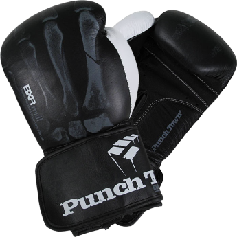 Перчатки PunchTown (punboxglove03) боксерские перчатки PunchTown BXR mk II - Black.