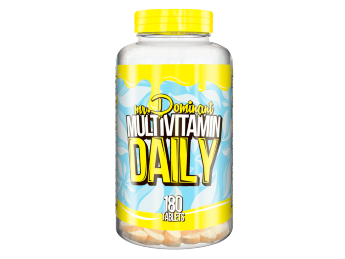 MR. DOMINANT Multivitamin Daily (180 таблеток) Рекомендуется в качестве биологически активной добавки к пище - дополнительного источника витаминов А, В1, В2, РР, С,D3, Е.