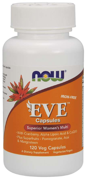 NOW Eve Capsules Superior Women&#039;s Multi (120 вегкапсул) NOW Eve Superior Women's Multi (120 вегкапсул)