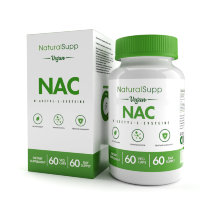NATURALSUPP Vegan NAC N-ацетилцистеин (60 капсул)