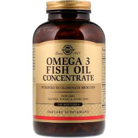 SOLGAR Omega-3 Fish Oil Concentrate 1000 мг (240 софтгелей)