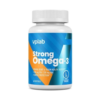 VP Lab Strong Omega 3 (60 капсул) VP Lab Strong Omega 3 (60 капсул)