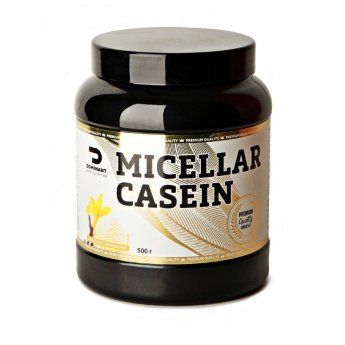 Dominant Micellar Casein 1.1lb (500 г) DOMINANT MICELLAR CASEIN – это форма казеина, которая производится из молока щадящими способами микро- и ультрафильтрации. Классический медленный протеин, порция которого может усваиваться 6-8 часов. Эффективно подавляет аппетит, обеспечивая сытость на длительный срок, и предотвращает распад мышечной ткани. Мицеллярный казеин очень хорош перед сном, а так же отлично сочетается в комбинации с сывороточным белком. Может использоваться как замена приема пищи, в частности для людей, нацеленных на похудение.