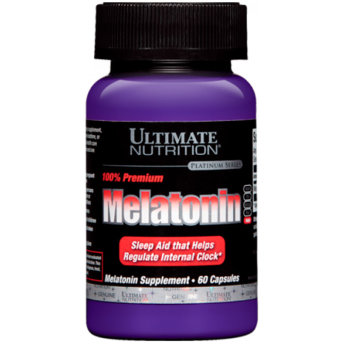 ULTIMATE Melatonin 100% Premium 3мг (60 капсул) Когда сбиваются биологические часы нашего организма, возникает множество проблем, таких как отсутствие здорового сна, постоянное чувство разбитости, усталости и раздражительности.