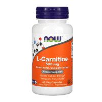 NOW L-Carnitine 500 мг (60 вегкапсул)