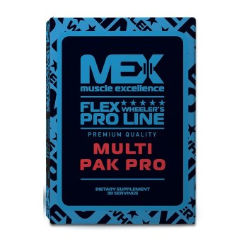 MEX M-pak Pro (30 порций) Полный набор витаминов, минералов, антиоксидантов, микроэлементов и питательны веществ растительного происхождения, специально подобранных для интенсивно тренирующихся атлетов.