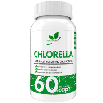 NATURALSUPP Chlorella Хлорелла 400мг (60 капсул) NATURALSUPP Chlorella (60 капсул)