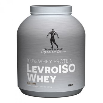 Kevin Levrone LevroIsoWhey 5lb (2,27 кг) LevroIsoWhey — это вкусный и питательный протеиновый коктейль, содержащий изолят сывороточного белка молока наивысшего качества (Isolac®).