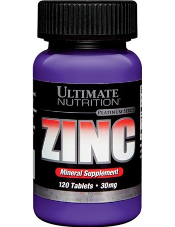 ULTIMATE Zinc 30 мг (120 таблеток) ULTIMATE Zinc 30 мг (120 таблеток)