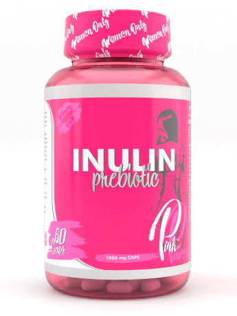 STEEL POWER Pink Power Inulin 60 капсул Инулин - комплексная пищевая добавка, активные вещества которой способствуют размножению полезных бактерий. Это и является причиной его использования в борьбе со многими заболеваниями, связанными со снижением сопротивляемости организма к бактериальным и вирусным инфекциям.