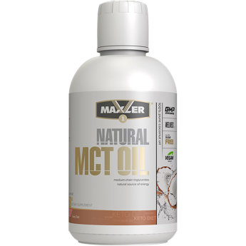 MAXLER USA MCT Oil Natural 450 мл MCT масло это один из наиболее здоровых способов повысить свой уровень энергии. Даже небольшое количество триглицеридов средней цепи может помочь достигнуть состояния кетозиса, при котором жир превращается в энергию. Регулярное применение МСТ масла ускоряет метаболизм и улучшает концентрацию и мозговую деятельность.