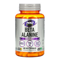 NOW Beta Alanine 750мг (120 вегкапсул)