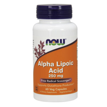 NOW Alpha-Lipoic Acid 250mg (60 вегкапсул) Alpha Lipoic Acid обладает мощным антиоксидантным эффектом. «Альфа-липоевая кислота» помогает сохранить организм в тонусе, придает сил. Кроме того, она нормализует усвоение глюкозы, используя ее в качестве дополнительного источника энергии.