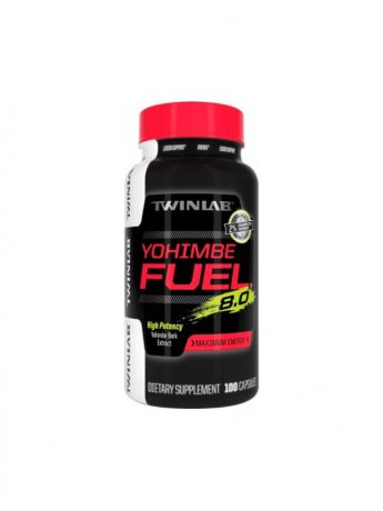 Twinlab Yohimbe Fuel 8.0 (100 капсул) Twinlab Yohimbe Fuel - один из самых мощных продуктов, на основе коры йохимбе (8 мг йохимбина - активного компонента в коре йохимбе - в каждой капсуле).