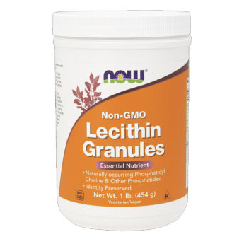NOW Lecithin Granules 1lb 454грамм Натуральный лецитин - Нормализует содержание холестерина в крови - Повышает выносливость мышц - Улучшает работу пищеварительного тракта