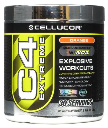 Cellucor C4 Extreme (30 порций) Предтренировочная спортивная пищевая добавка, повышающая интенсивность тренировочного процесса. В основе данного продукта лежит новейший креатин нитрат.