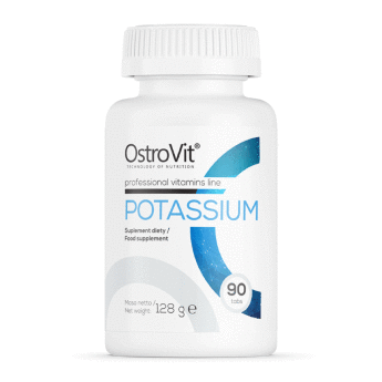 OSTROVIT Potassium 350 мг (90 таблеток) ​Potassium (Калий) - это высококачественная добавка, которая является источником цитрата калия. Основной задачей является поддержание правильного уровня жидкости в организме. Также положительно воздействует на функционирование нервной системы организма.