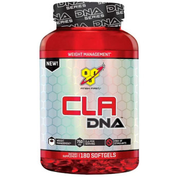 BSN CLA DNA (180 капсул) Каждая гелевая капсула CLA DNA от BSN содержит CLA, или конъюгированную линолевую кислоту, которая очень важна для метаболизма. Принимая ее в большом количестве, можно увеличить скорость, с которой тело сжигает жир. 
