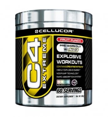 Cellucor C4 Extreme (60 порций) Предтренировочная спортивная пищевая добавка, повышающая интенсивность тренировочного процесса. В основе данного продукта лежит новейший креатин нитрат.