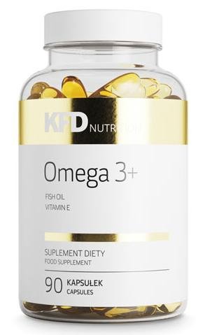 KFD Omega 3+ (90 капсул) Источник ненасыщенных жирных кислот, полученных из рыбьего жира.