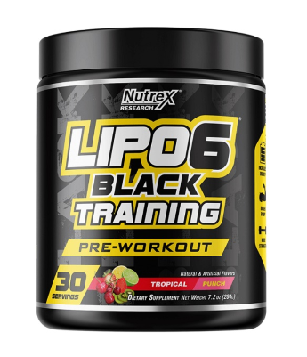 NUTREX Lipo-6 Black Training 7oz (30 порций) NUTREX Lipo-6 Black Training 7oz
