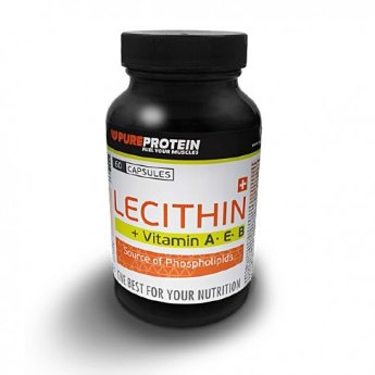PureProtein Lecithin + Vit A E B (60 капсул) Витаминный комплекс от отечественного бренда PureProtein!