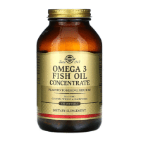 SOLGAR Omega-3 Fish Oil Concentrate 1000 мг (120 софтгелей)