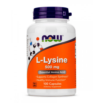 NOW L-Lysine 500 мг (100 таблеток) NOW Lysine 500 мг 100 кап