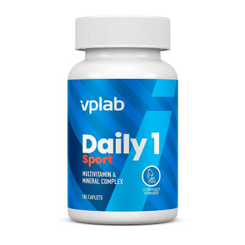 VP Lab Daily One (100 капсул) Сбалансированный и оптимально подобранный витаминно-минеральный комплекс, включающий в себя 25 витаминов и легкоусваиваемых минералов.