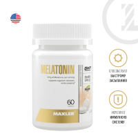 MAXLER USA Melatonin 3 мг (60 таблеток)