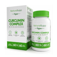 NATURALSUPP Vegan Curcumin Куркумин (60 капсул)