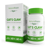 NATURALSUPP Vegan Cat's Claw Кошачий Коготь 500мг (60 капсул)