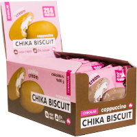 CHIKALAB Неглазированное печенье CHIKA BISCUIT с начинкой 50г (9шт коробка)